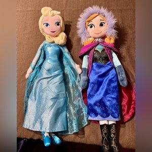Disney Elsa & Anna plush bundle 2 or more for 30% off.